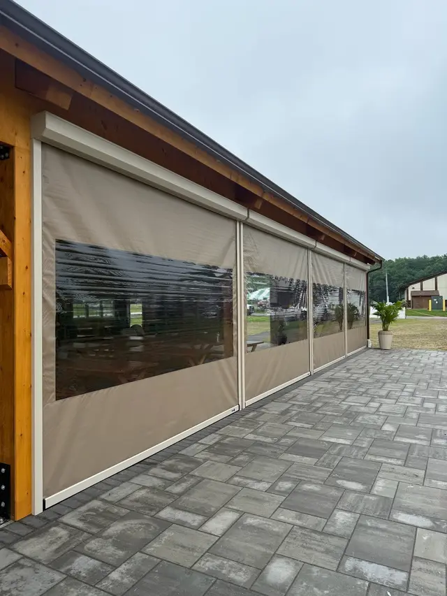Motorized screen — Verral Farms