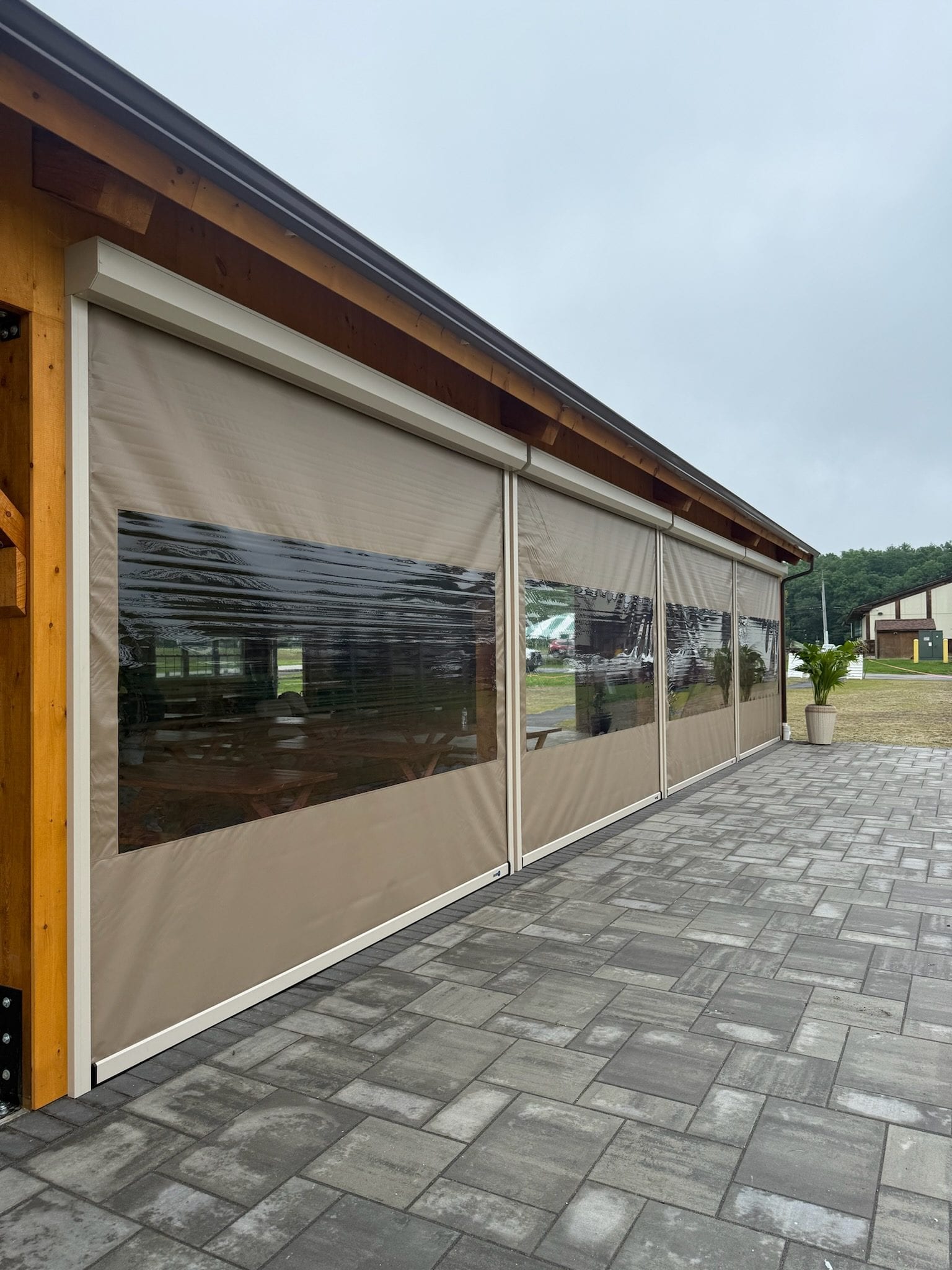 Motorized screen — Verral Farms